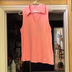 Lily Pulitzer lux collared tank